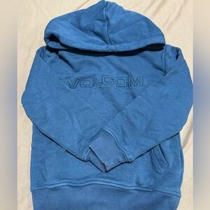 Volcom Blue Kids Hoodie Sweatshirt